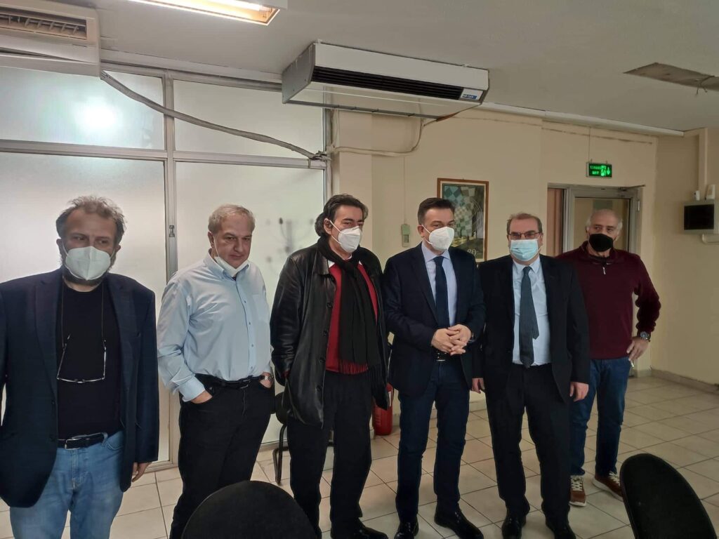 Συνάντηση του Θάνου Μωραΐτη με τη Διοίκηση της ΕΣΟ