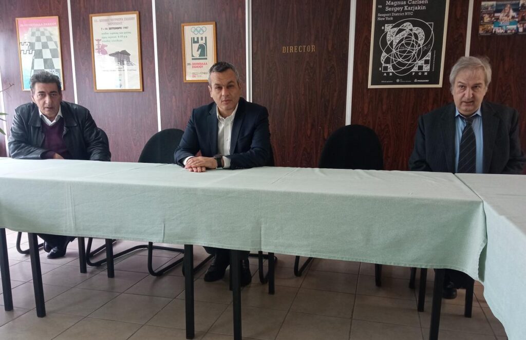 Συνάντηση με τον βουλευτή του ΣΥΡΙΖΑ Χ. Μαμουλάκη στην ΕΣΟ