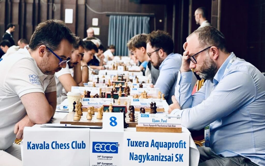 9ος ο ΣΟ Καβάλας στο European Chess Club Cup 2024